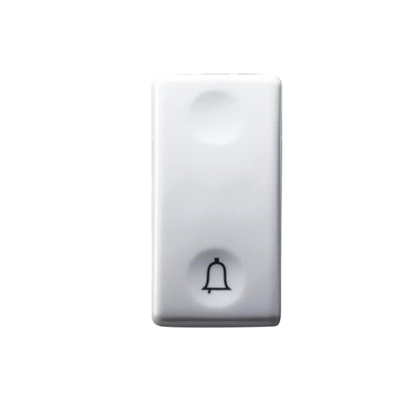 Módulo pulsador timbre 10A blanco GC0512