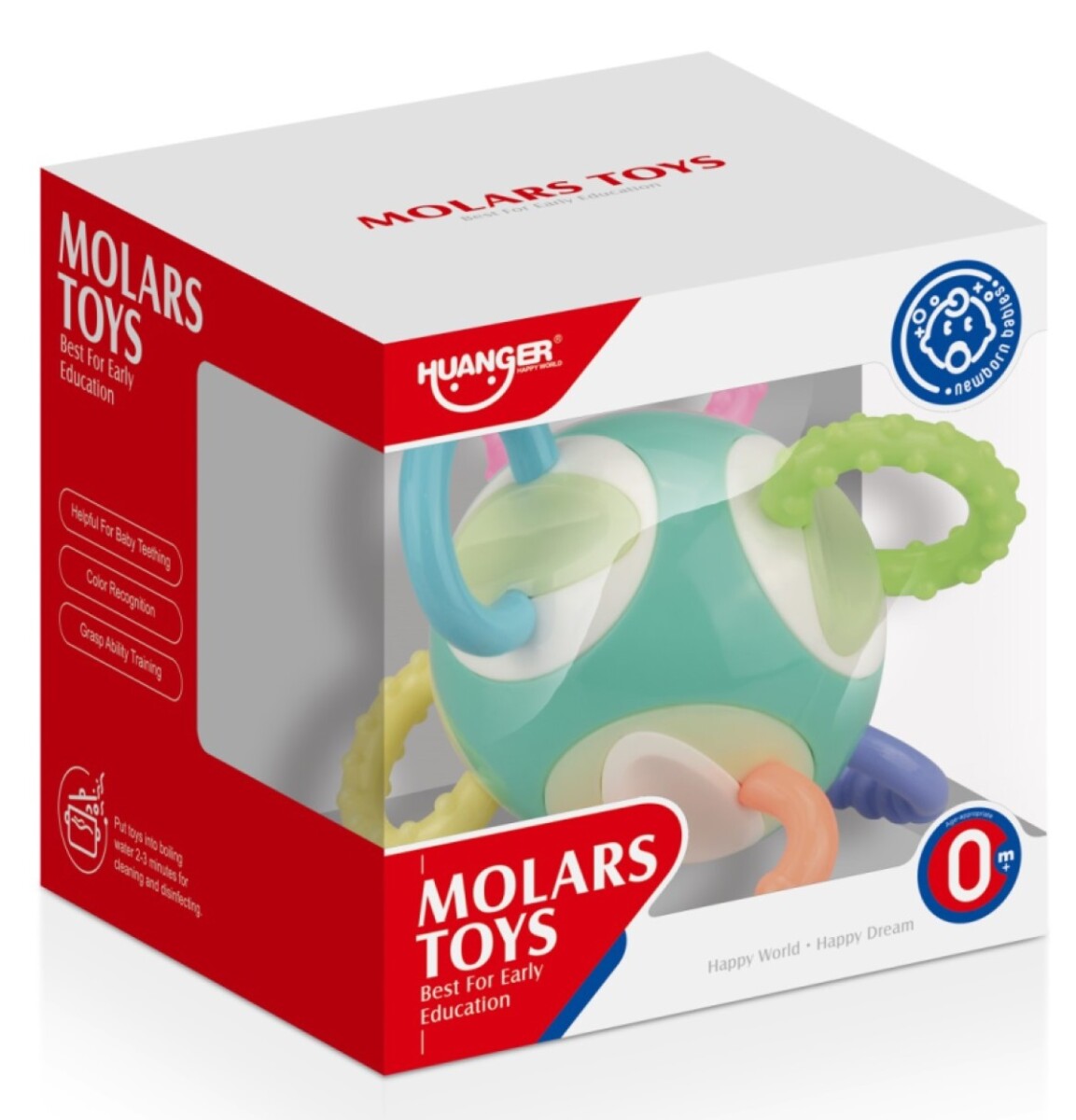 Sonajero Mordillo Huanger HE0111 - CELESTE 