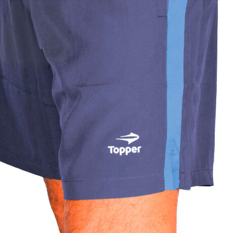 Short Deportivo Topper Bermuda Training Para Hombre Azul