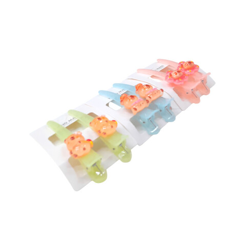 Broche pinzas para el cabello capibara x2 unidades Broche Pinzas Para El Cabello Capibara X2 Unidades