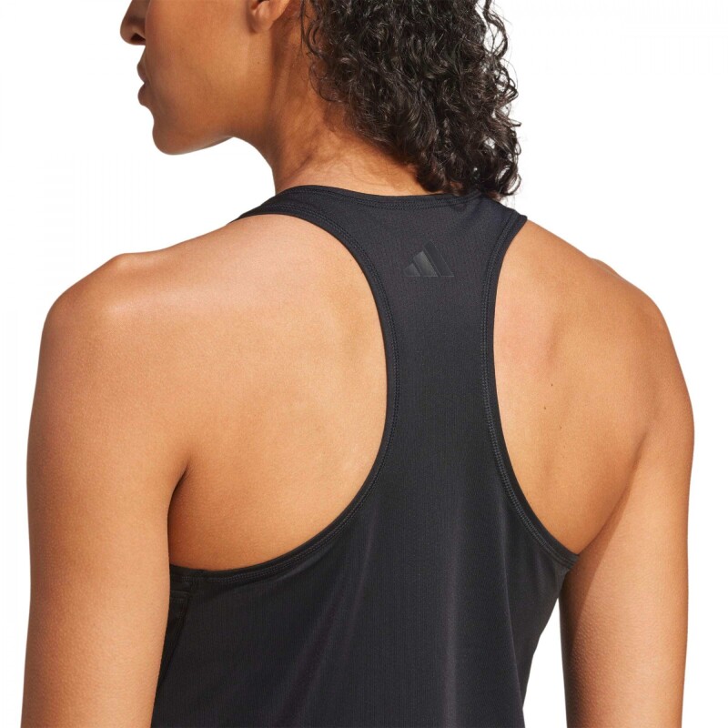 Remera Club Tennis Climacool V-Neck Tank Top de Mujer Negro