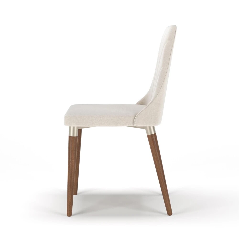 SILLA DE COMEDOR MDF-Y-MADERA NATURAL-BEIGE LOREN