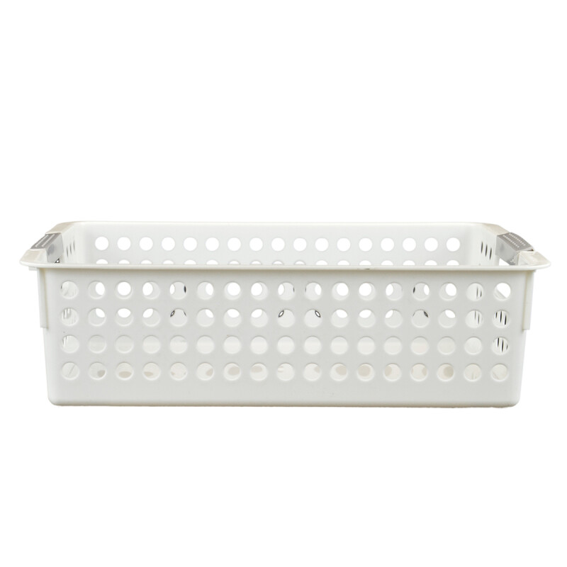 Cesto calado M 30 x21,5 x8 cm BLANCO