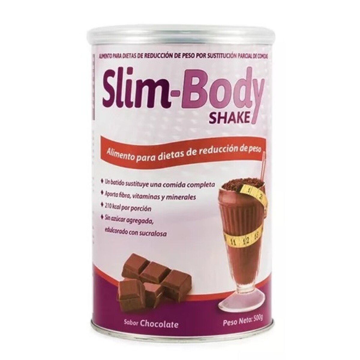 Slim Body Shake Chocolate 500 Grs. 