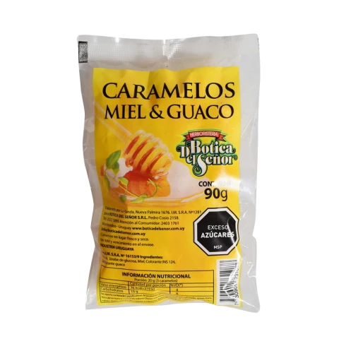 CARAMELOS MIEL Y GUACO BOTICA 90G Caramelos Miel Y Guaco Botica