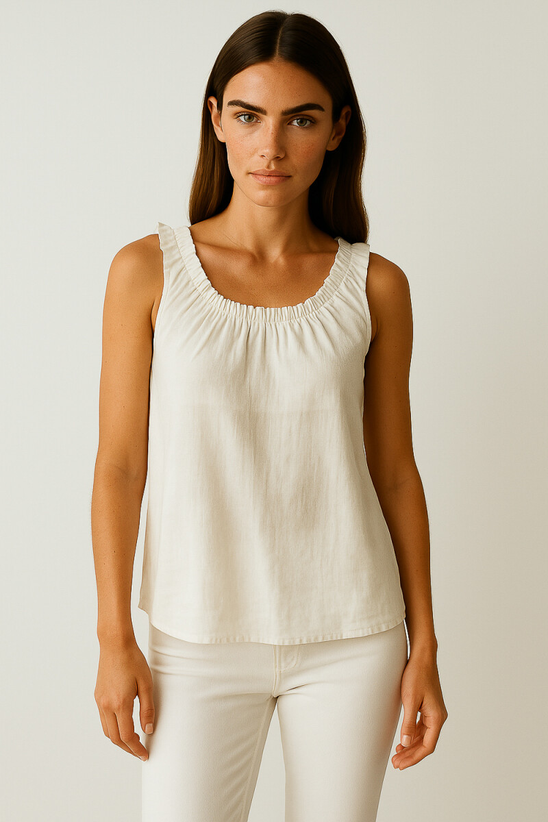 Musculosa Calvagh - Marfil / Off White 