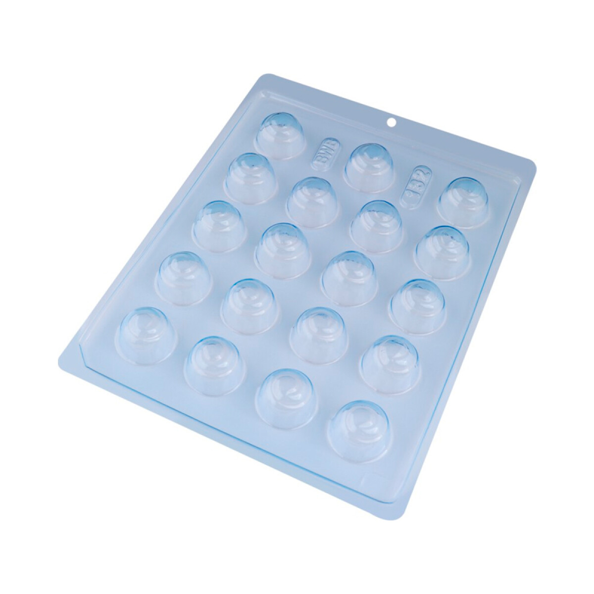 Placa Simple Bombón Espiral 