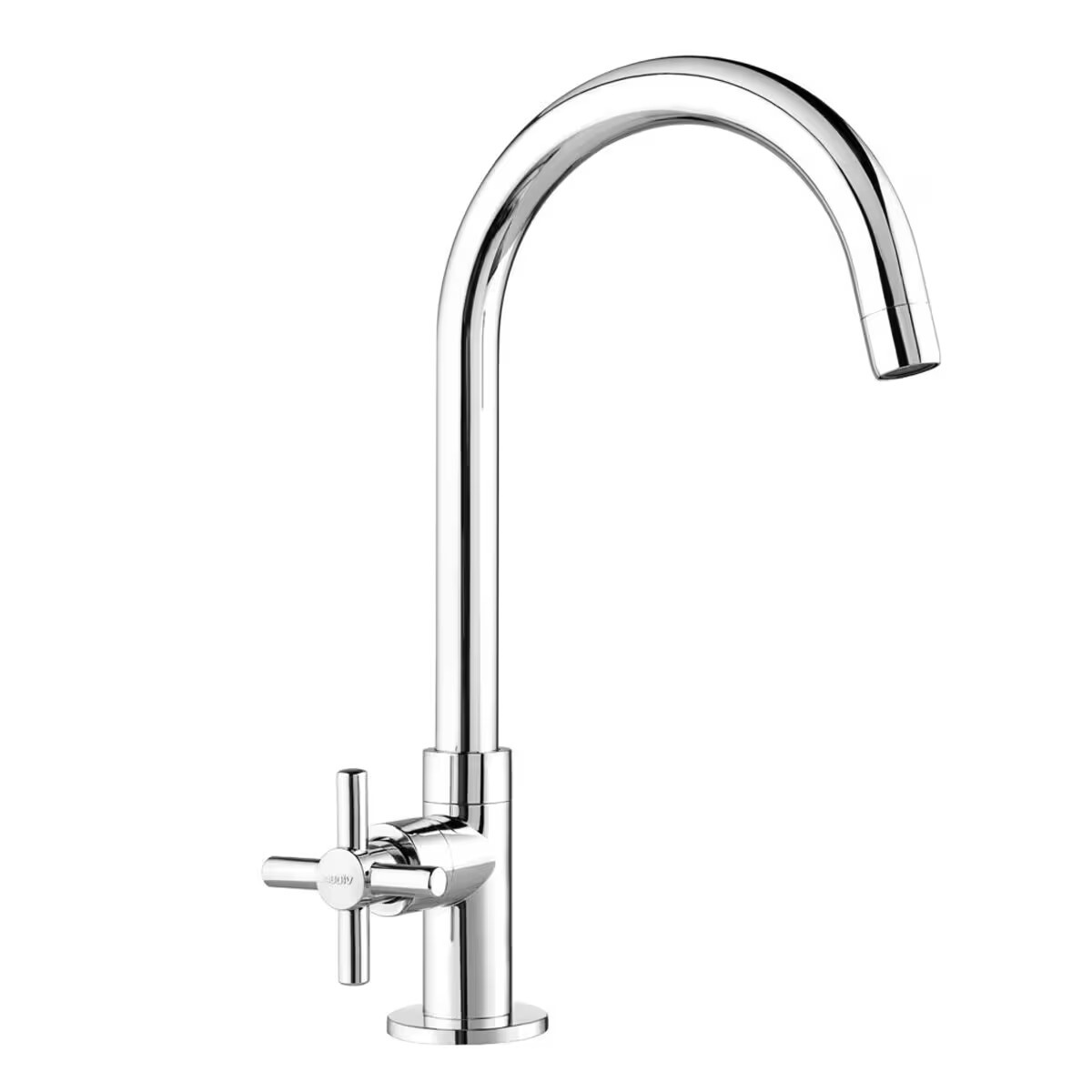 Pico Unitario De Cocina De Mesada Fienza Viqua Cromado 