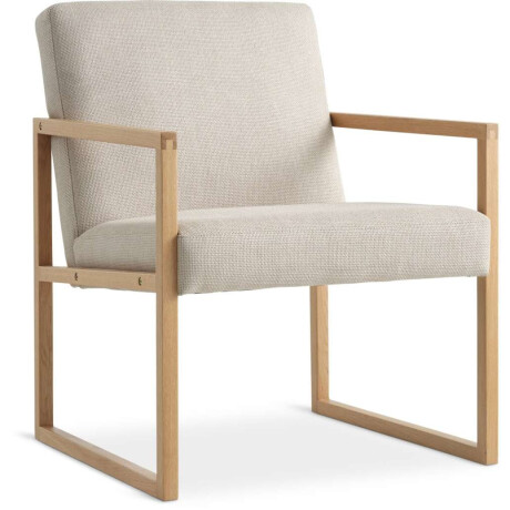 Sillon Kalundborg Tela 1 Cuerpo Arena/Roble
