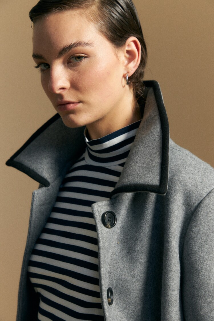 TAPADO BERYN Gris Melange