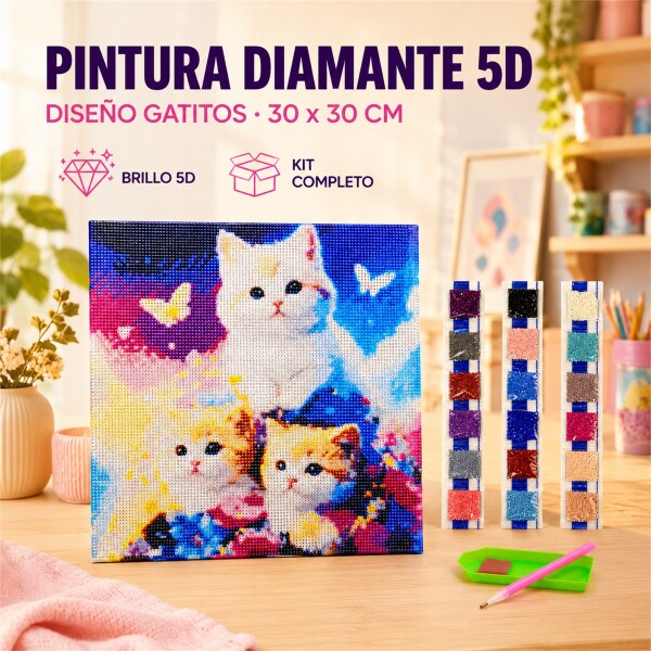 Kit de Pintura Diamante 5D Diamond Painting 30 x 30 cm DISENO 2