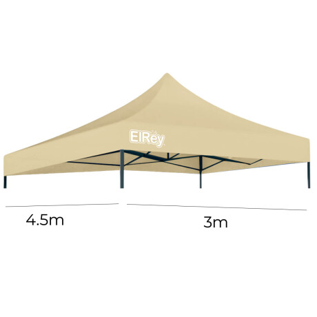 Lona Para Gazebo 3x4.5m Toldo Impermeable Filtro UV Lona Para Gazebo 3x4.5m Toldo Impermeable Filtro UV