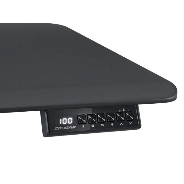 Escritorio Eléctrico Cougar Royal Mossa Black 120cm NEGRO