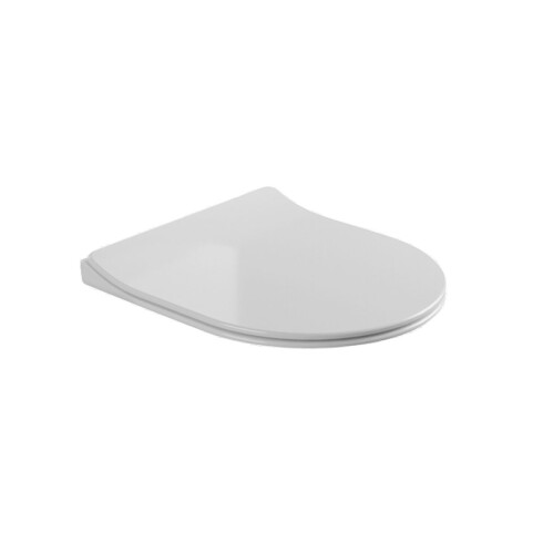 INODORO TAPA SLIM BLANCO BRILLO LOZA SANITARIA BLANCO