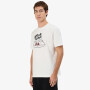 Polo Logo Glabu Hombre White