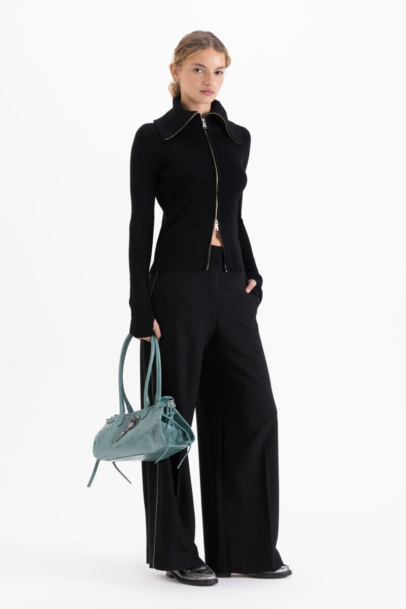 CARDIGAN ALINE Negro