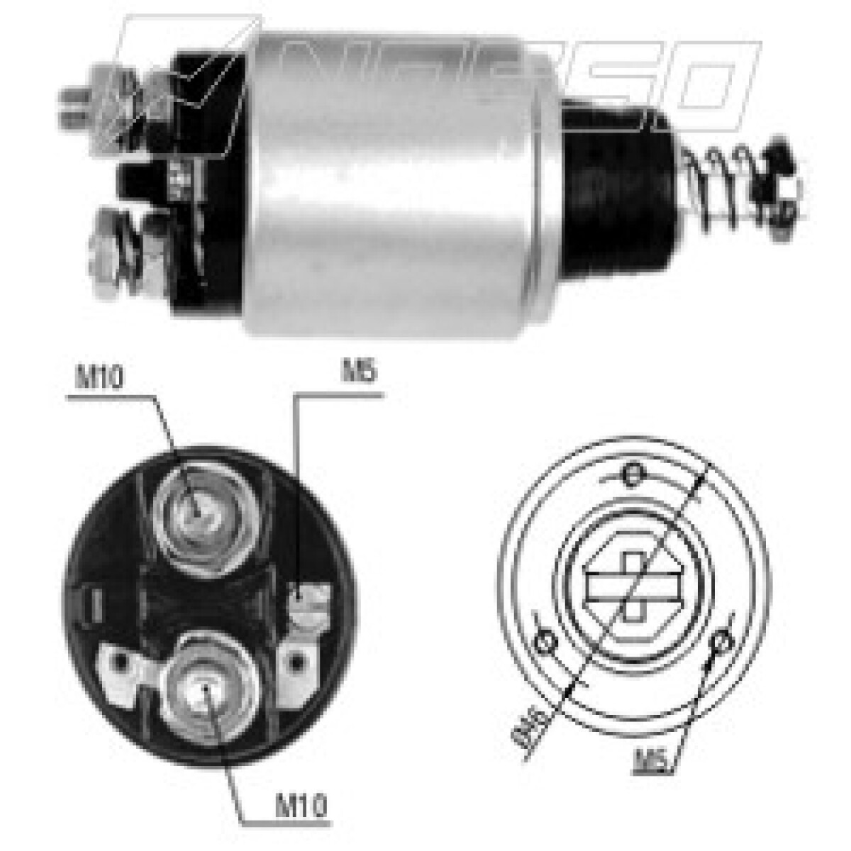 AUTOMATICO DE ARRANQUE - CAPUCHON GOMA ZM.536 24V ZM 