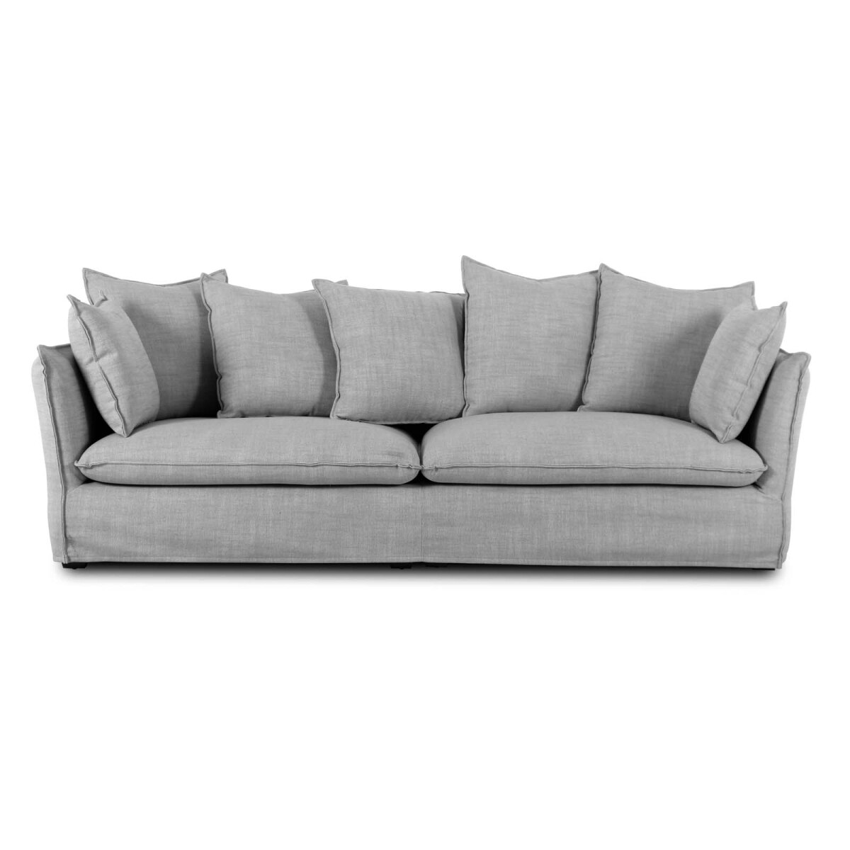 SOFÁ - 4 CUERPOS TELA-PREMIUM GRIS BAHAMA 