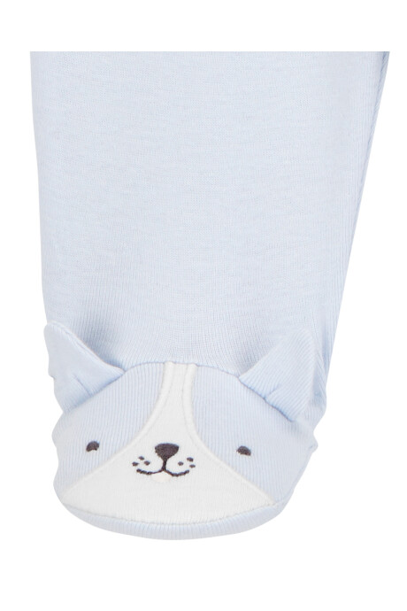 Set tres piezas de algodón, pijama, pelele y body, diseño perro Set tres piezas de algodón, pijama, pelele y body, diseño perro