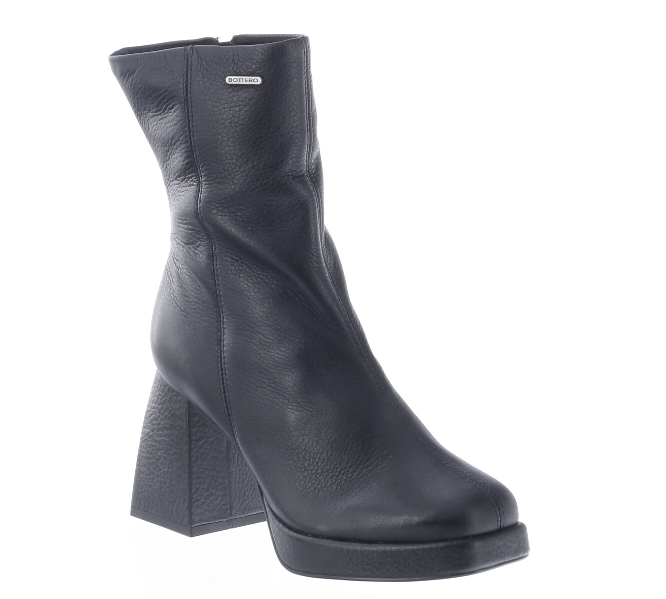 Bota punta cuadrada Bottero - Preto/Onix 
