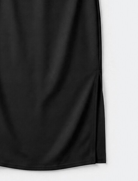 POLLERA MIDI NEGRO