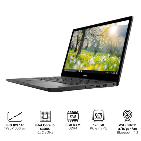 Notebook Dell Latitude 7480 I5 8gb Ram 128gb Táctil NOTEBOOK RFPL DELL 7480 I5/8/128/14 TS