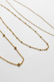 COLLAR QUATRE VARIADO ORO