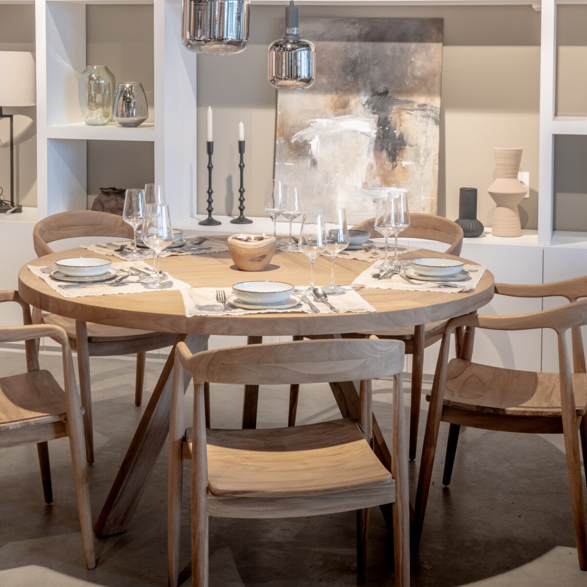 Mesa comedor Trio, 1.50m 