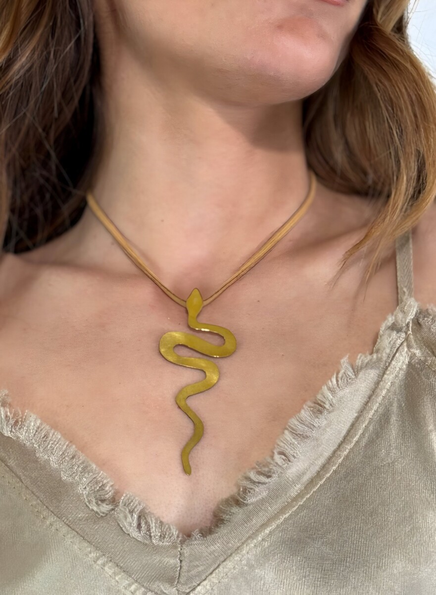 COLLAR COIL - DORADO 