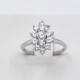 Anillo Platino Y Brillantes. Anillo Platino Y Brillantes.