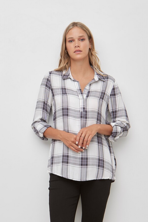 Blusa Cuadrillle CRUDO/MULTI