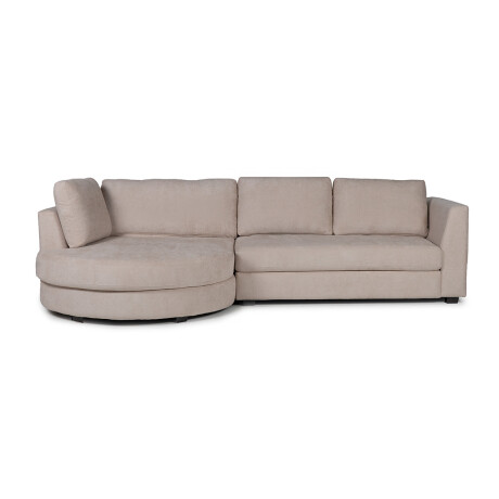 Rinconera Lotus - Tela Microfibra - Chaise Izquierdo 12072 (Beige)
