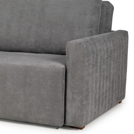 Sofá Cama Noronha - Tela Microfibra TC1011 (Grafito)