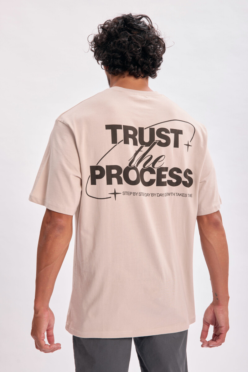 Remera oversize Trust Gris Claro