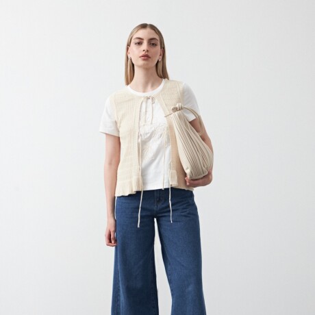 CHALECO TRIANA Crudo