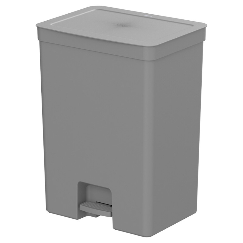 Papelera 50L Gris