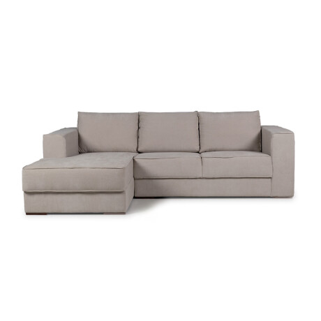 Rinconera Olimpus - Tela Microfibra - Chaise izquierdo Kruger 02-152 (Beige)