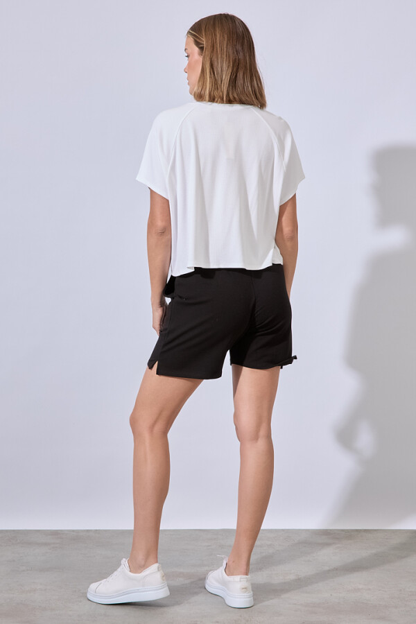 Short Comfy Algodon NEGRO