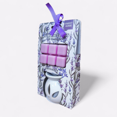 Aromatizador Hornito Con Cera Aromática Lavender