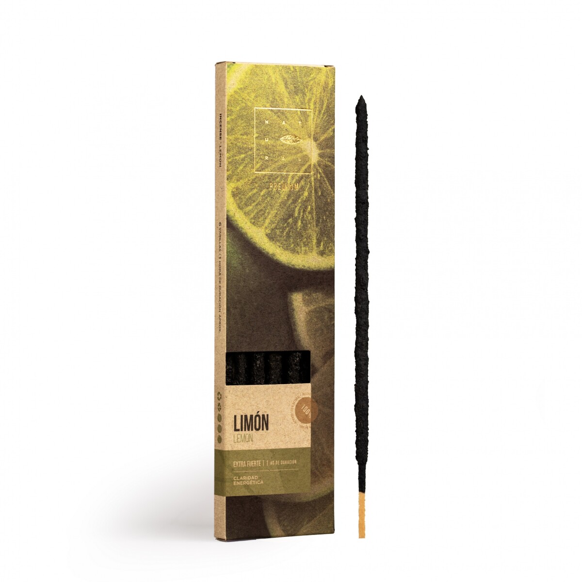 INCIENSO LINEA NATURAL PREMIUM AROMATICO - Limón 