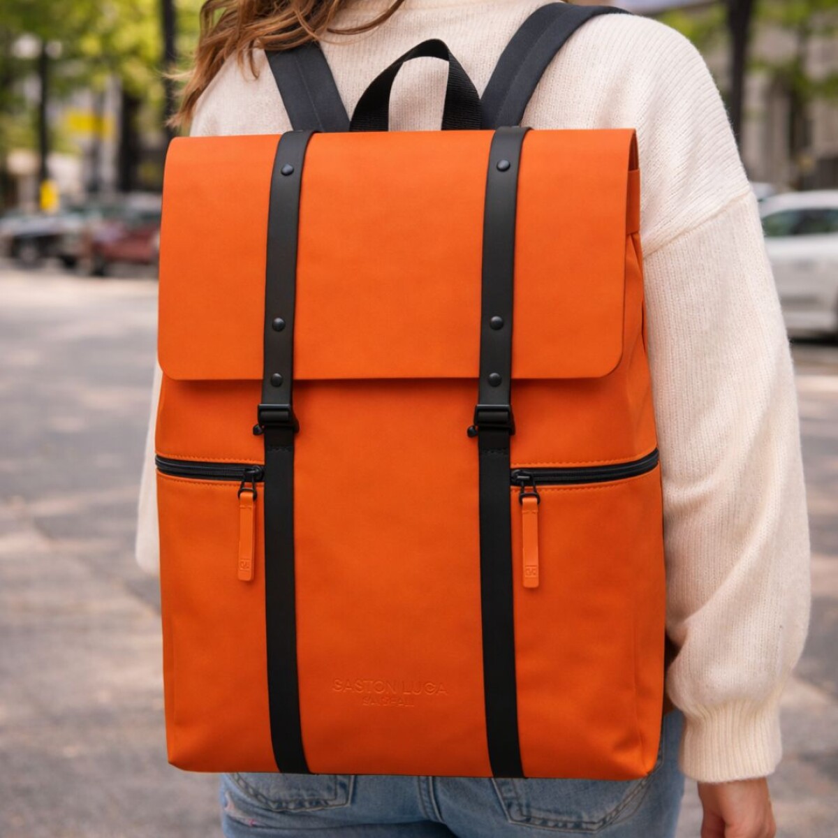 MOCHILA SPLASH 2.0 16´ANARANJADO GASTON LUGA 