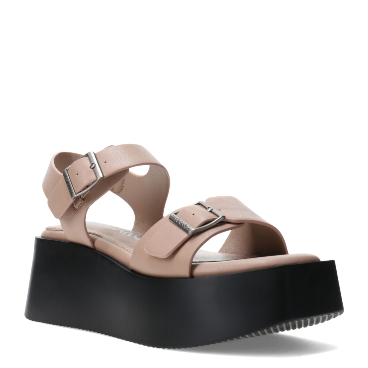 Sandalia VIXOR con plataforma MissCarol - Offwhite 