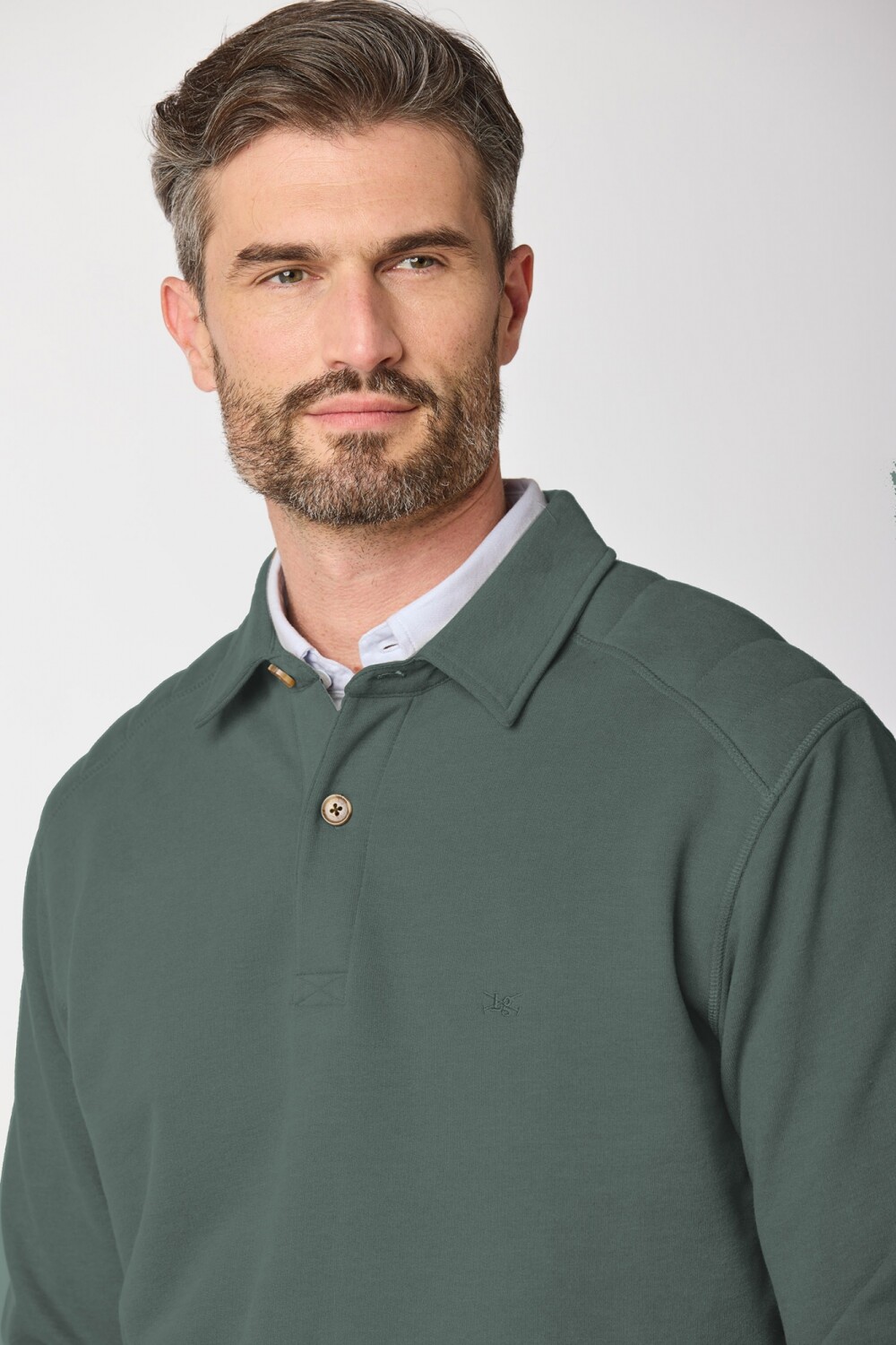 BUZO POLO DE FELPA Verde