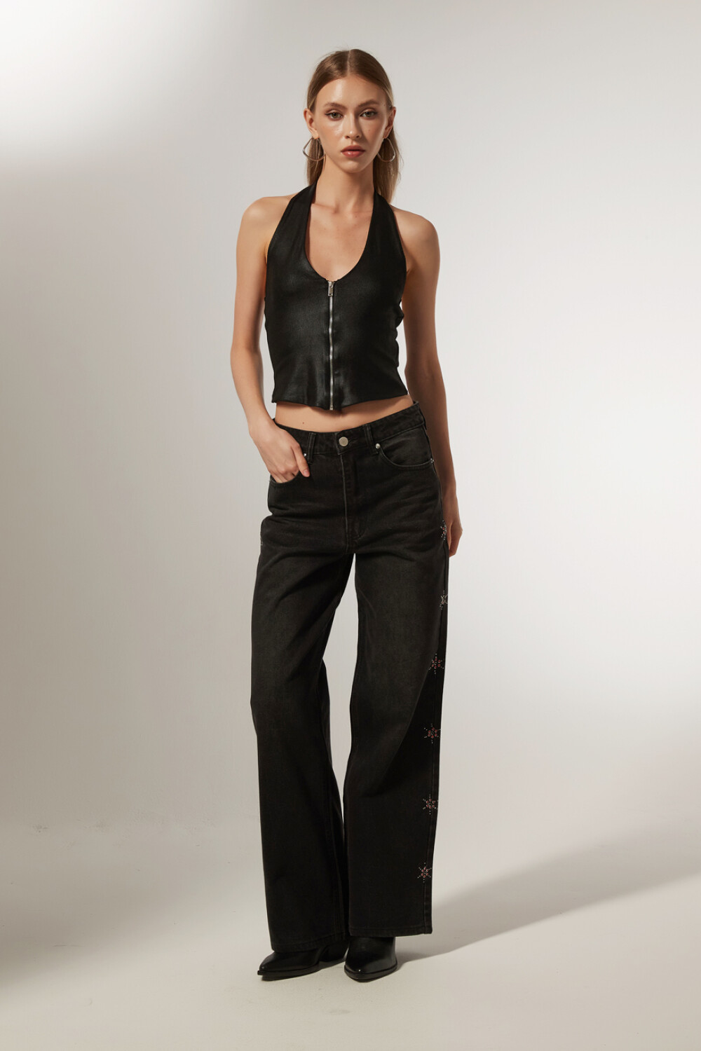 Tops Evina Negro