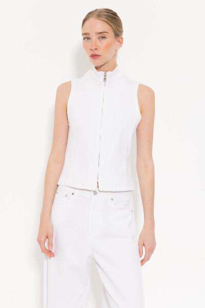 CHALECO CARMY WHITE Blanco