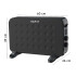 Caloventilador De Piso Xion Xi-es116 NEGRO