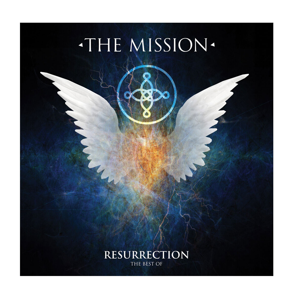 Mission - Resurrection - Best Of - Blue White Marble - Vinilo 