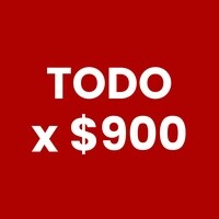 Todo x $ 900