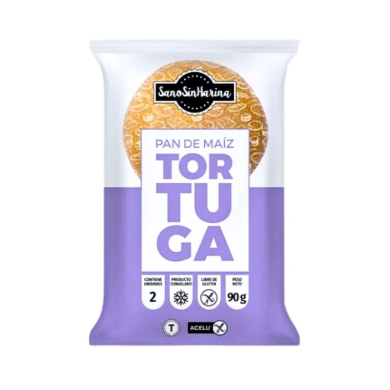 Pan tortuga Sano Sin Harina - 2 ud. Pan tortuga Sano Sin Harina - 2 ud.
