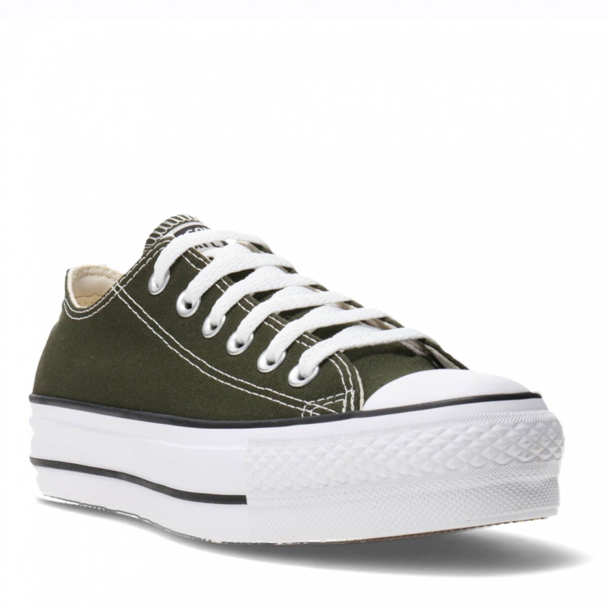 Championes Unisex Converse Plataforma Chuck Taylor Lift Converse - Verde 